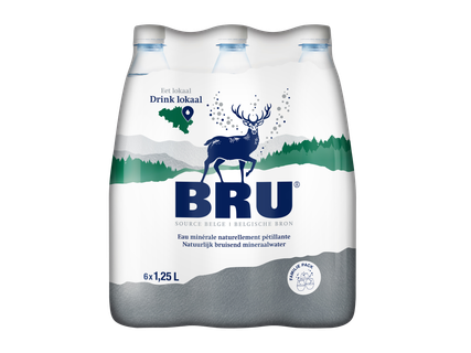 BRU Mineraalwater lichtbruisend