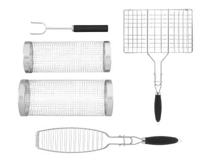 GRILLMEISTER Grillguthalter/Grillkorb