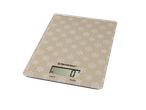 SILVERCREST® digital kitchen scales with a snowflake pattern, displaying '0 g'.