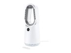 Bladeless fan heater with remote control