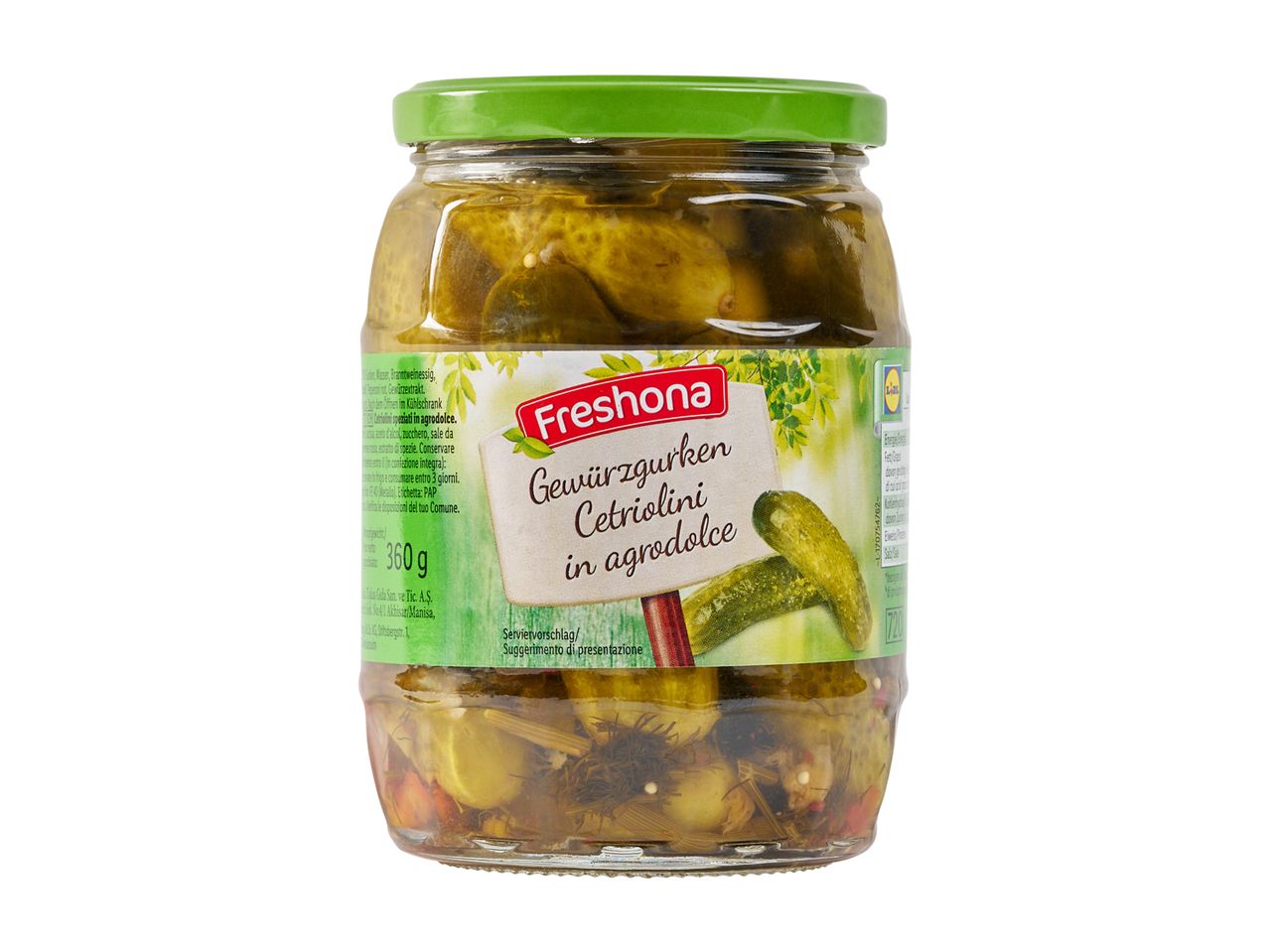Pickled Gherkins