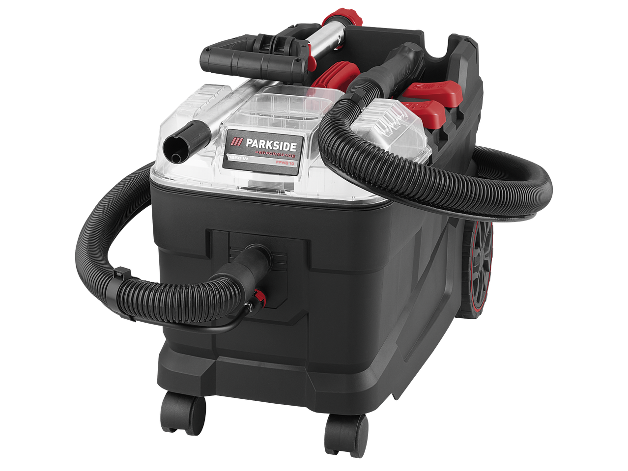 Прахосмукачка за мокро и сухо почистване Parkside Performance PPWS 10, 1250 W