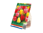 Packaging for 'Darwin Hybrid Mix' tulip bulbs from Holland Selection.