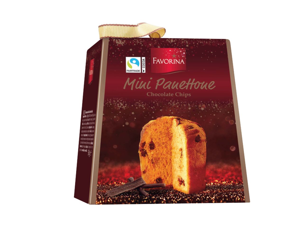 Go to full screen view: Mini Panettone With Chocolate Chips - Image 1