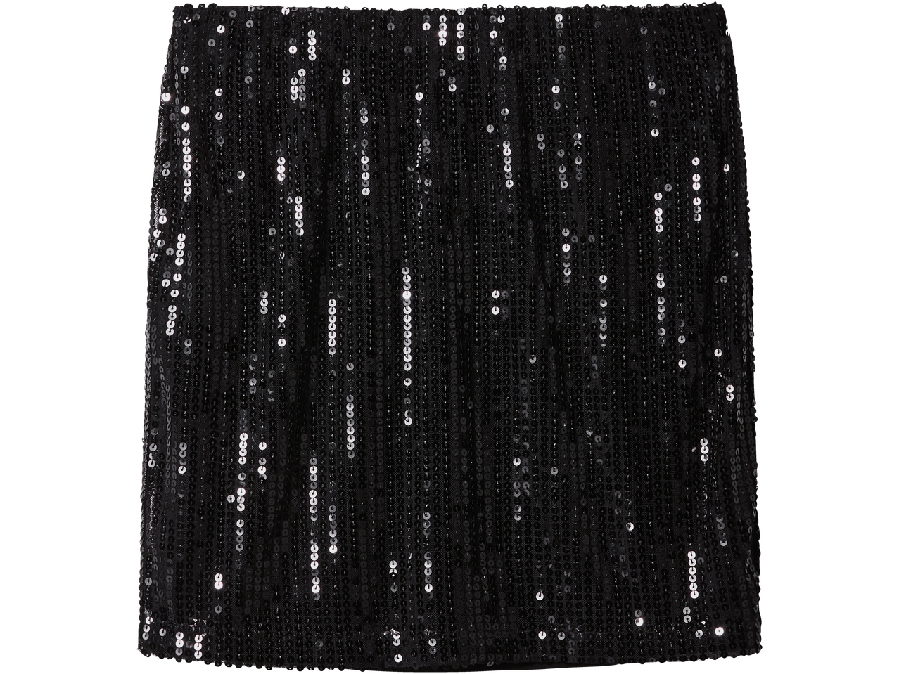 Melni fliteru svārki.