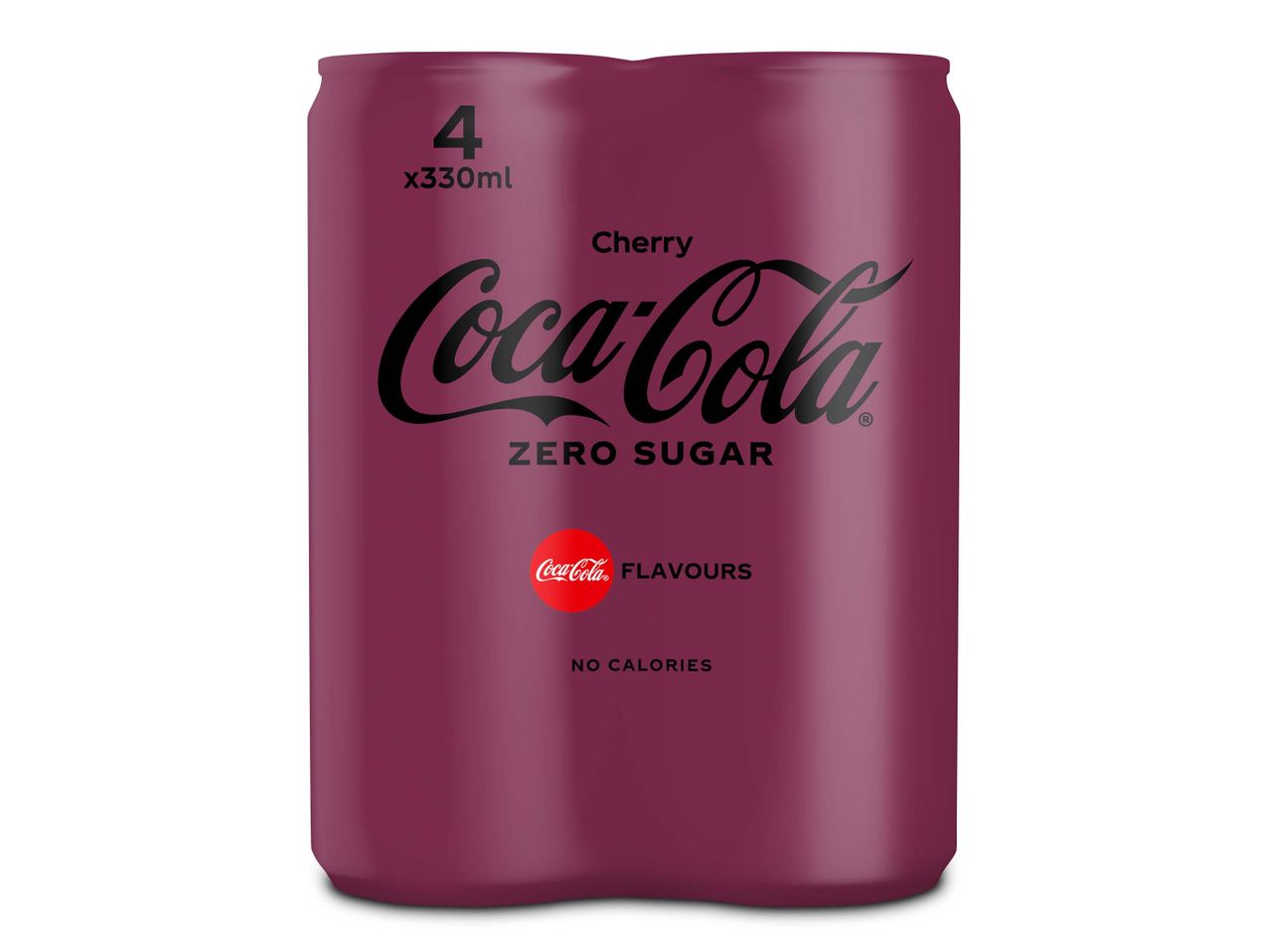 Ga naar volledige schermweergave: 4-pack Coca-Cola cherry - afbeelding 1