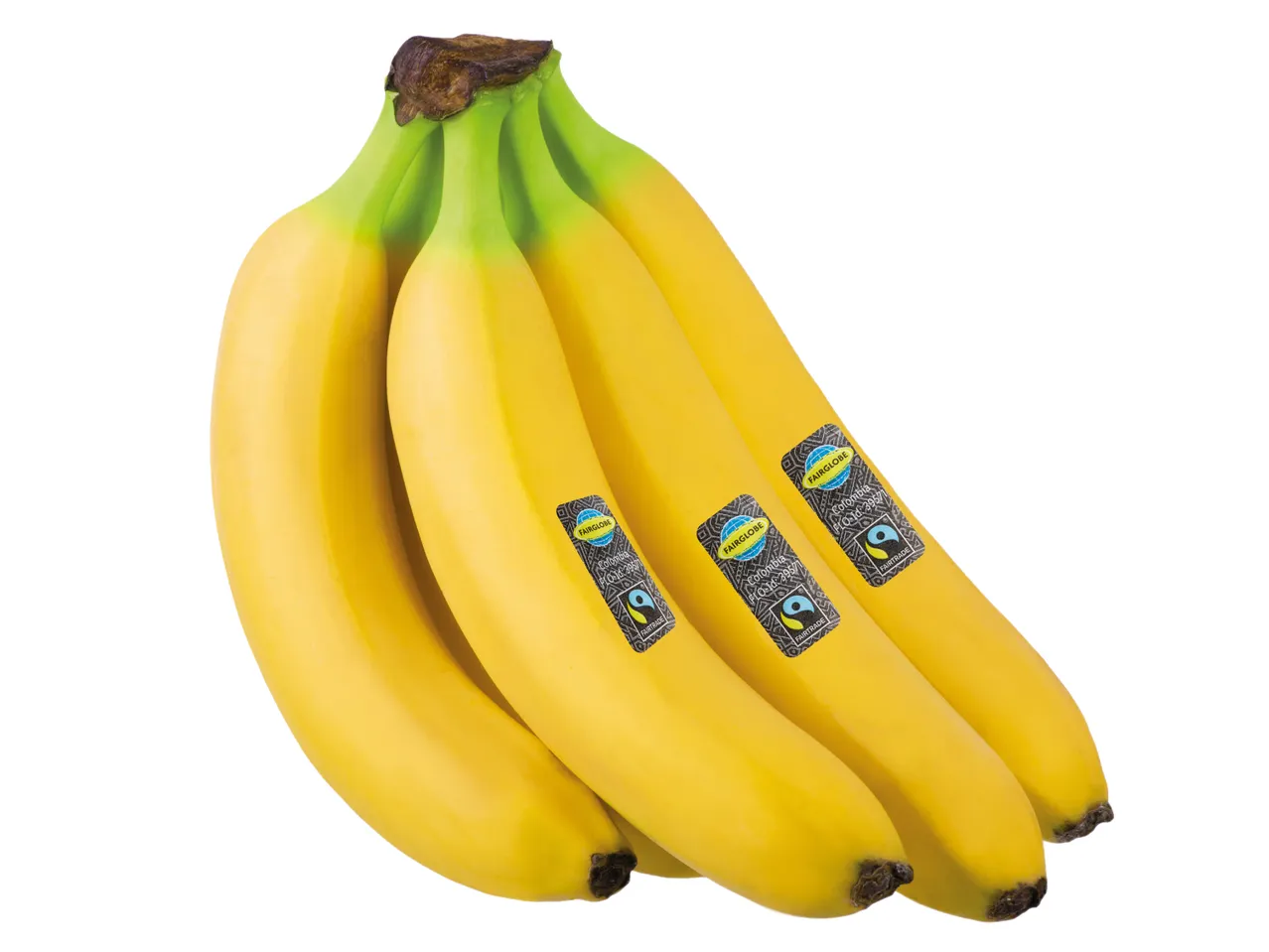 Fairtrade Bananenbüschel.