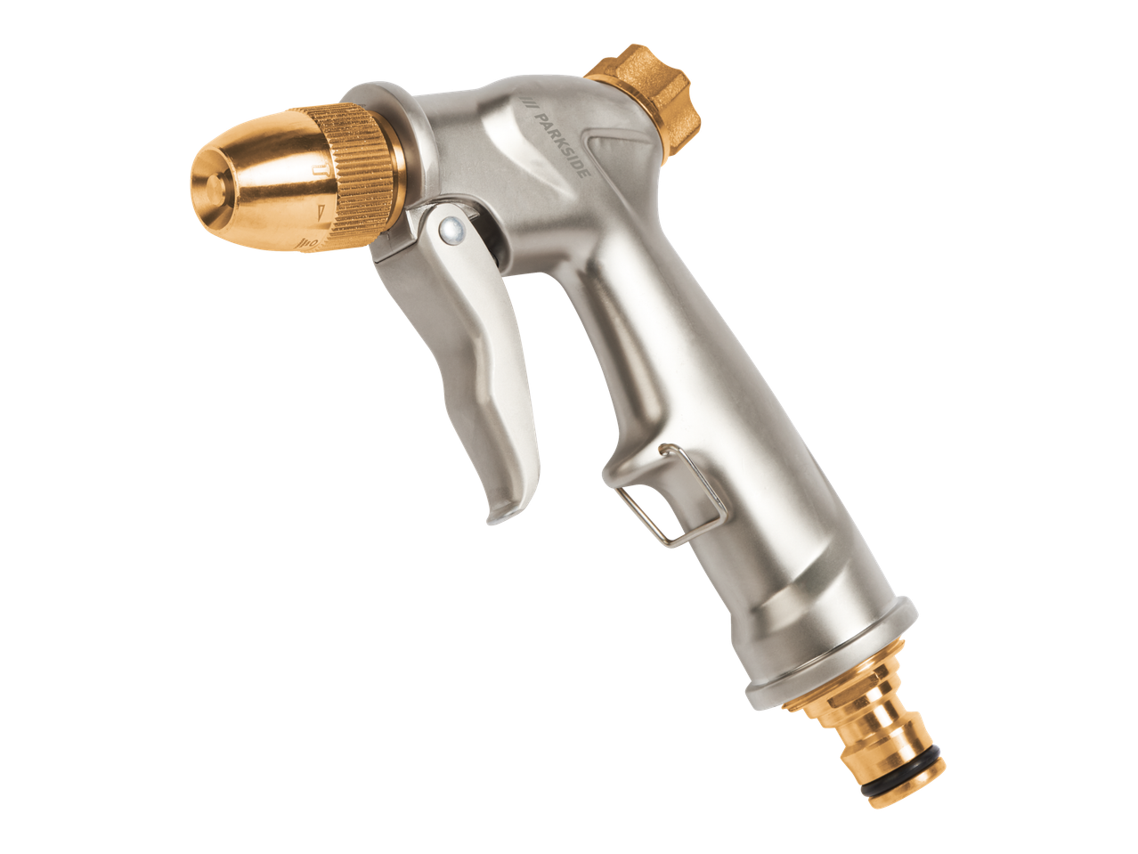 Parkside® metalni pištolj za prskanje bašte sa mesinganim detaljima