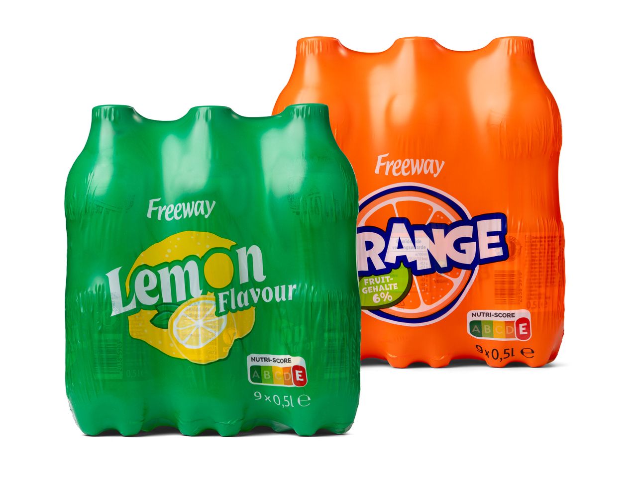 Ga naar volledige schermweergave: Frisdrank orange/lemon 6-pack - afbeelding 1