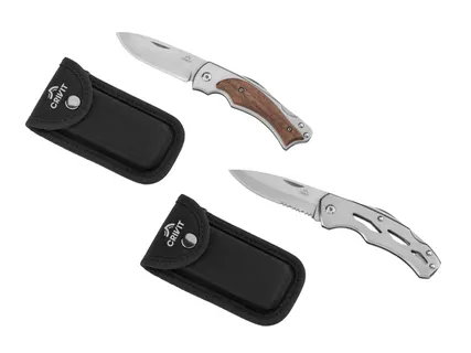CRIVIT Taschenmesser mit Gürteltasche