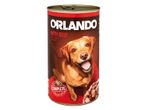 Orlando: Konzerv kutyatáp marha- és nyúlhússal.