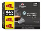 44 cápsulas de café Bellarom Ristretto Espresso, compatíveis com Nespresso.