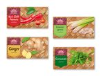 Vitasias frosne asiatiske krydderier: chili, ingefær, citrongræs og koriander.