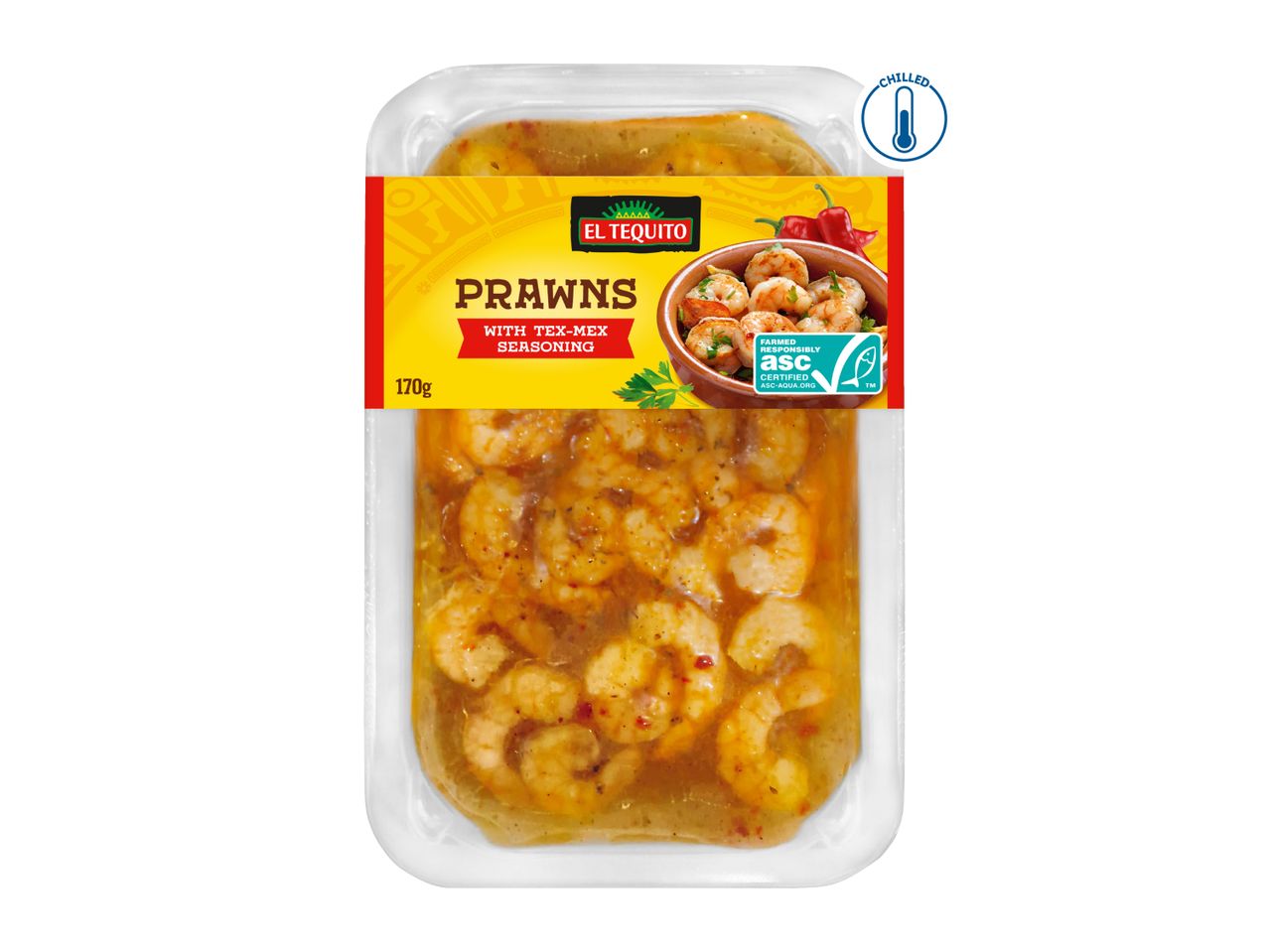 Prawns with Tex-Mex Seasoning