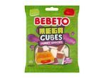 A 130g bag of gummy cubes with no artificial colours and halal certification.