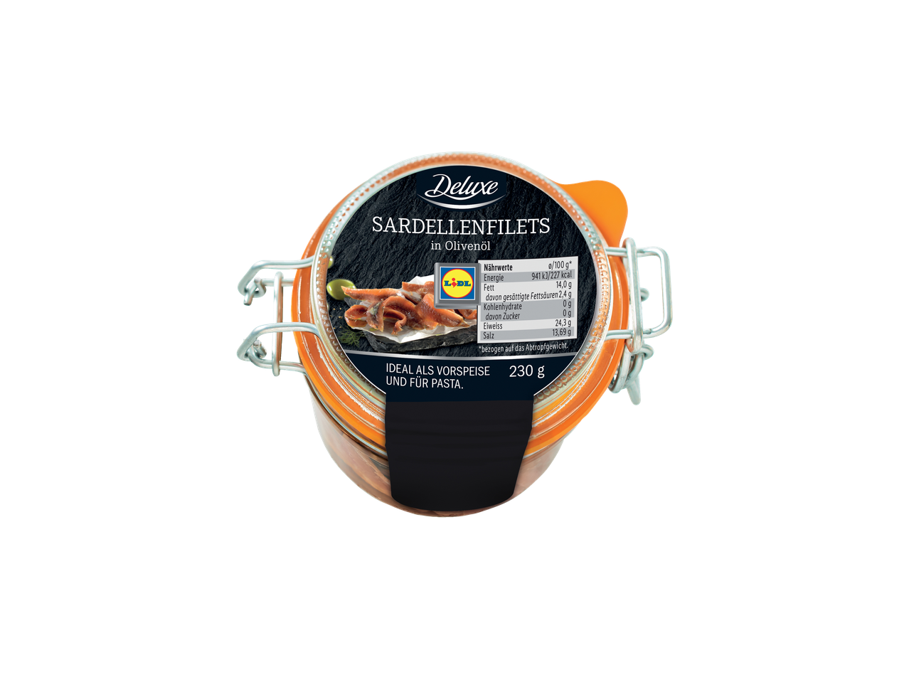 Filetti di acciughe all'olio di oliva