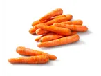 Cenouras frescas.
