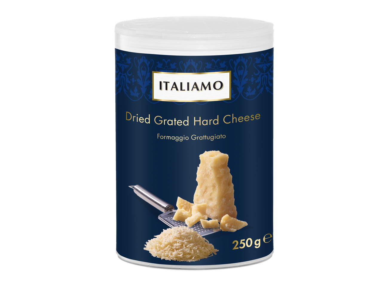 Brânză tare rasă uscată Italiamo, 250g