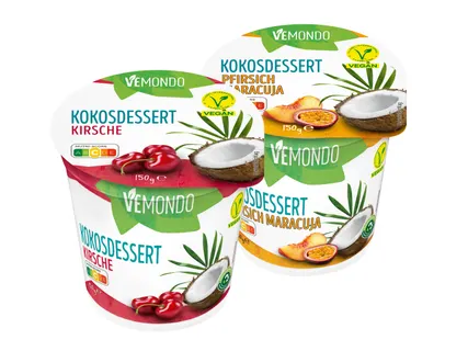 Vemondo Veganes Kokosdessert