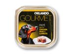 Патé Orlando Gourmet с пиле, грах и моркови.