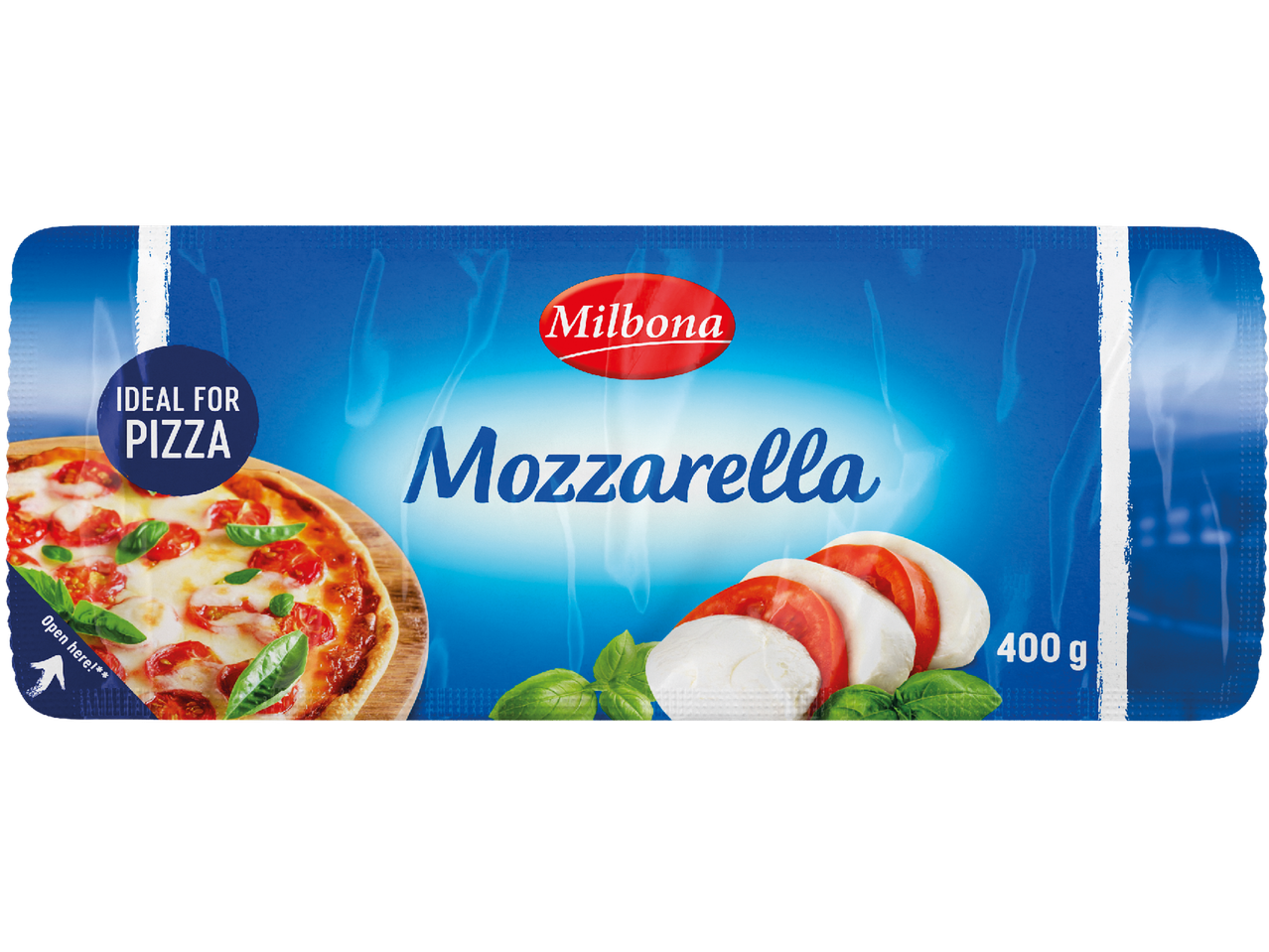 Mozzarella i plastförpackning
