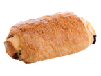 Croissant de chocolate crocante.