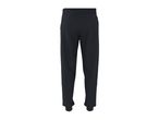 Back view of black men's sweatpants with a pocket