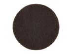 Brown abrasive scouring pad for cleaning