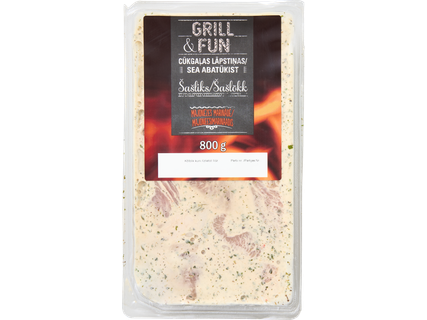 Mentės šašlykas su majonezu