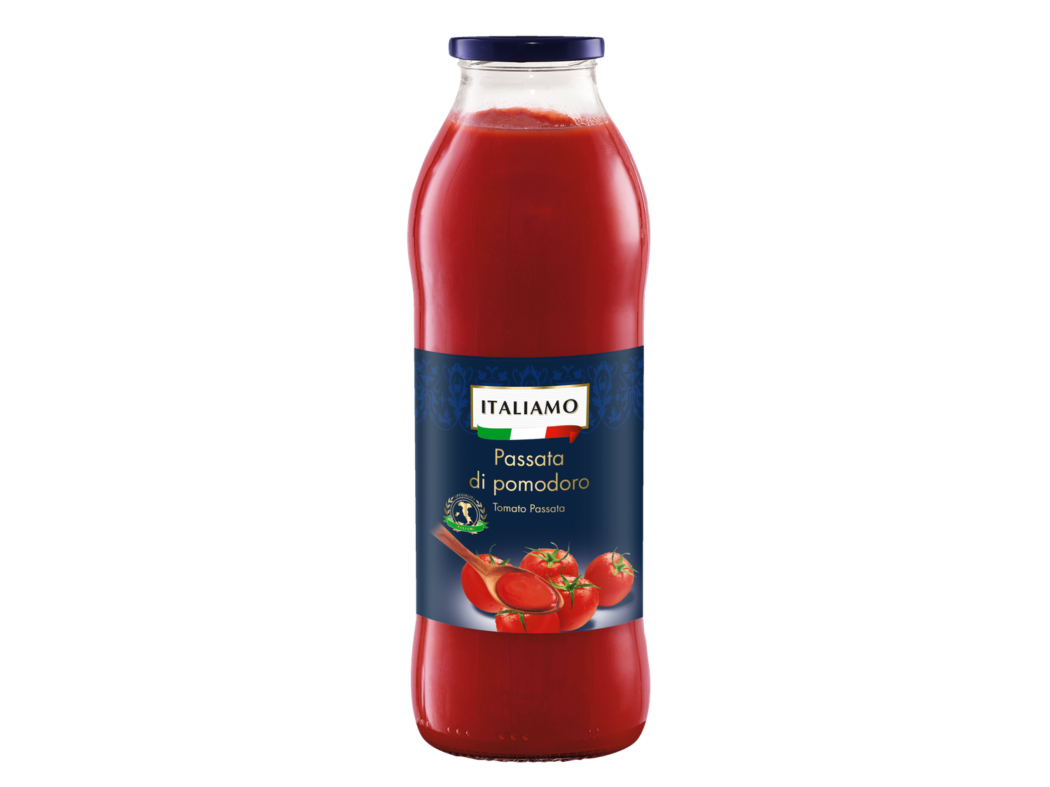 Trinti pomidorai „Passata di pomodoro“