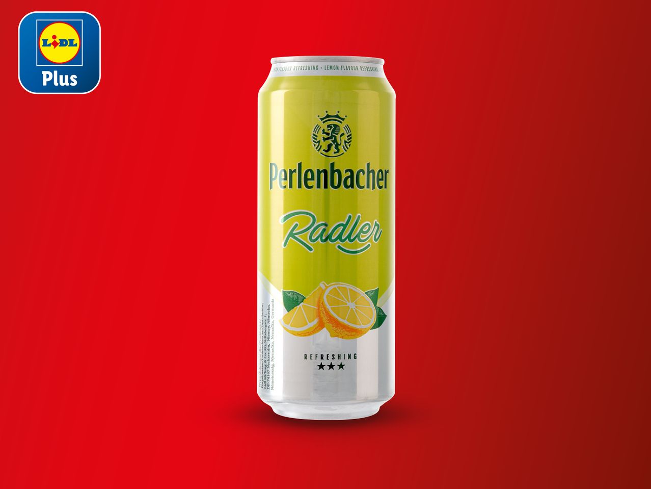 Pivo Plus limunska soda u limenci.