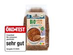 Crownfield Bio Leinsamen, gemahlen, ÖKO-TEST ausgezeichnet.