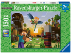 Παζλ Minecraft Ravensburger 150 XXL για ηλικίες 7+ με τους χαρακτήρες Steve και Alex
