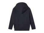 Kids' navy blue hooded sweatshirt.