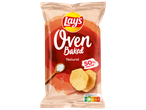 Lay's Oven Baked chips, naturel: 50% minder vet.
