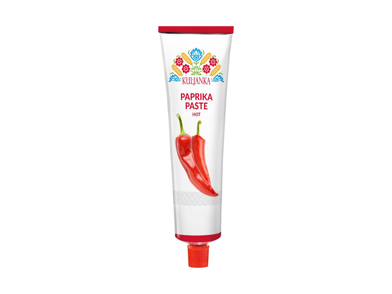 KULJANKA Hot Paprika Paste in a tube.