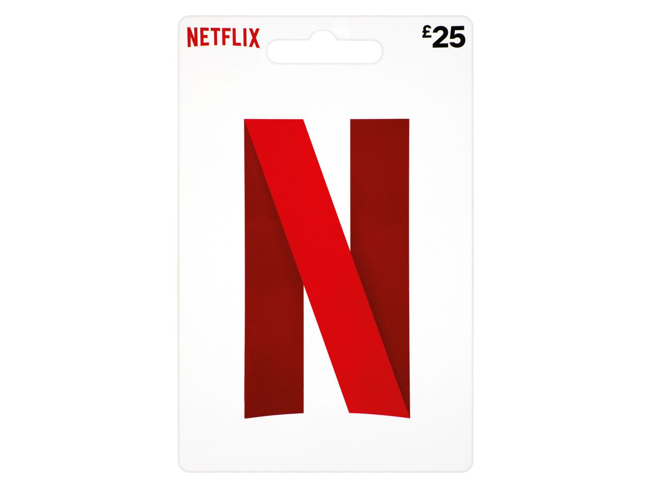 Go to full screen view: £25 Netflix Gift Card - Image 1