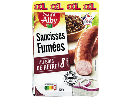 SAINT ALBY Saucisses fumées