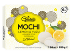 Gelatelli Mochi: Sorvete japonês de massa de arroz com limão e yuzu (6 unidades).