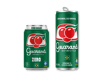To grønne sodavandsdåser, en med teksten 'ZERO SUGAR' og den anden med 'ORIGINAL DO BRASIL'.