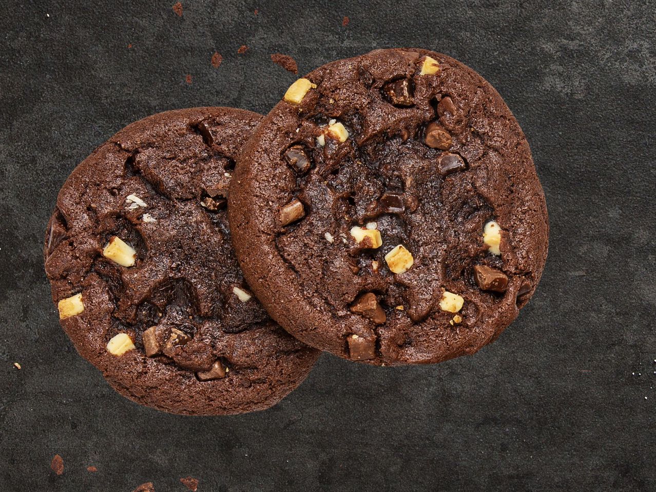 Mene koko näytön tilaan: Kolmen suklaan cookie - Kuva 1