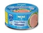 Nixe tunfilet i lage fra skipjack tun, MSC-certificeret.