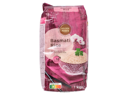 Golden Sun Basmati riis, pikateraline