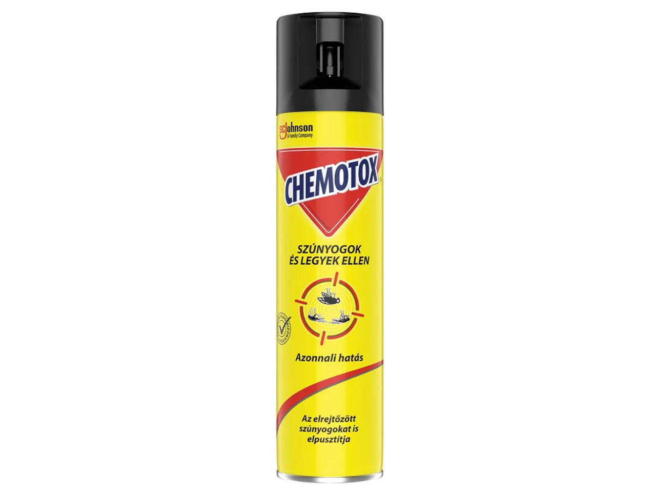 SC Johnson Chemotex szúnyog- és légyriasztó spray.