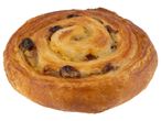 Sweet raisin pastry.
