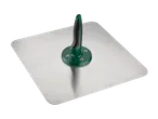 PARKSIDE® gleterica sa zelenom drškom i metalnom pločom.