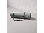 Rolled up Crivit yoga mat.