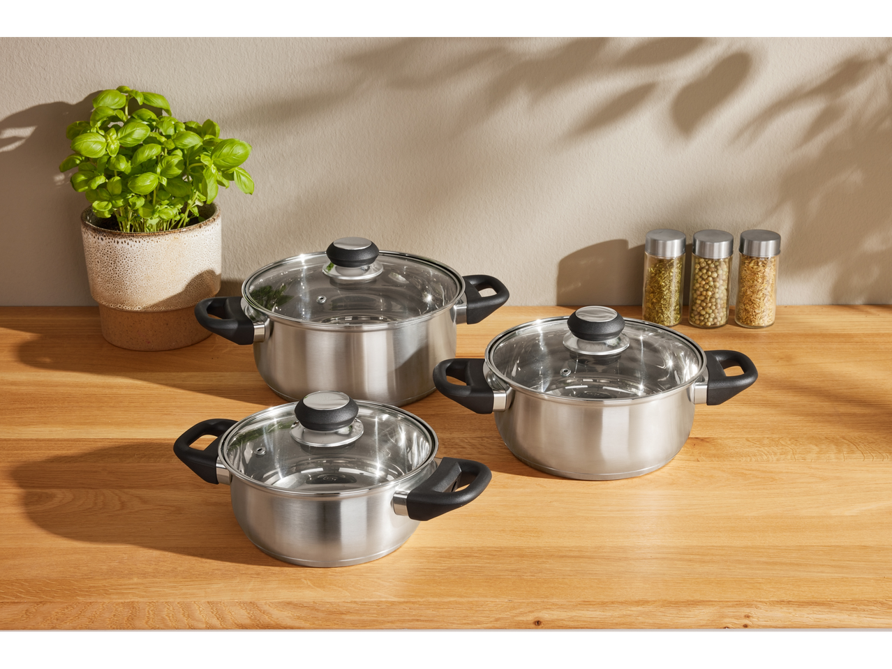 Faitouts en acier inoxydable