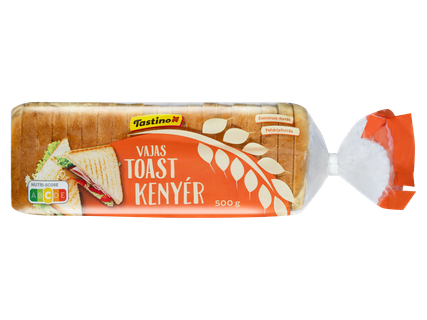 Vajas toast kenyér (Lidl Plus)