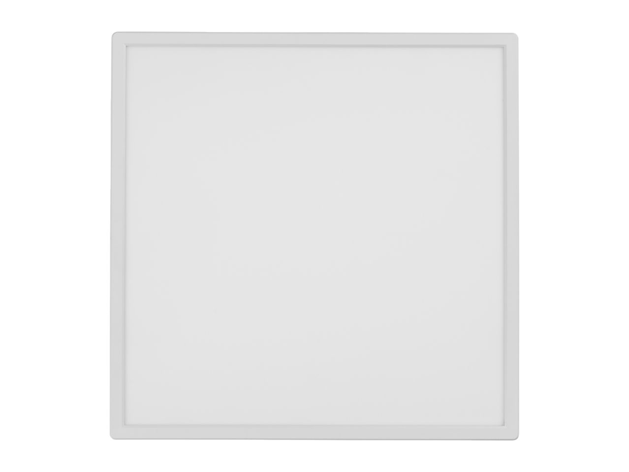 Square white LED panel light